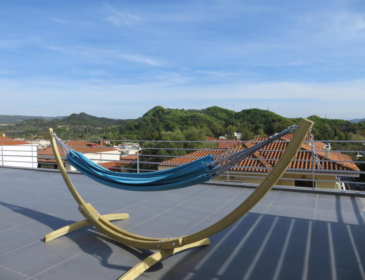 Leonidaion Guesthouse Ancient Olympia Eksteriør bilde Hammock on a stand